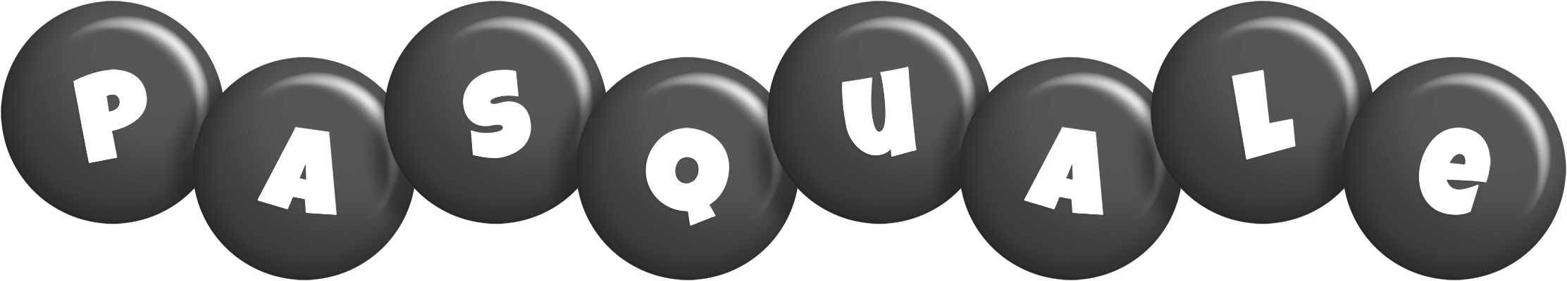 Pasquale candy-black logo