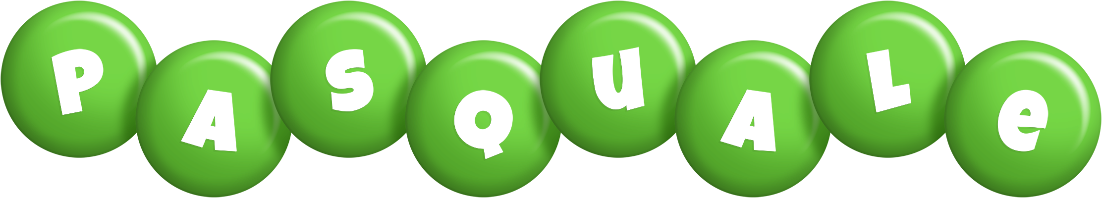 Pasquale candy-green logo