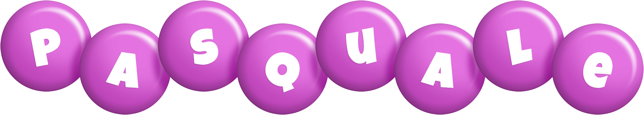 Pasquale candy-purple logo