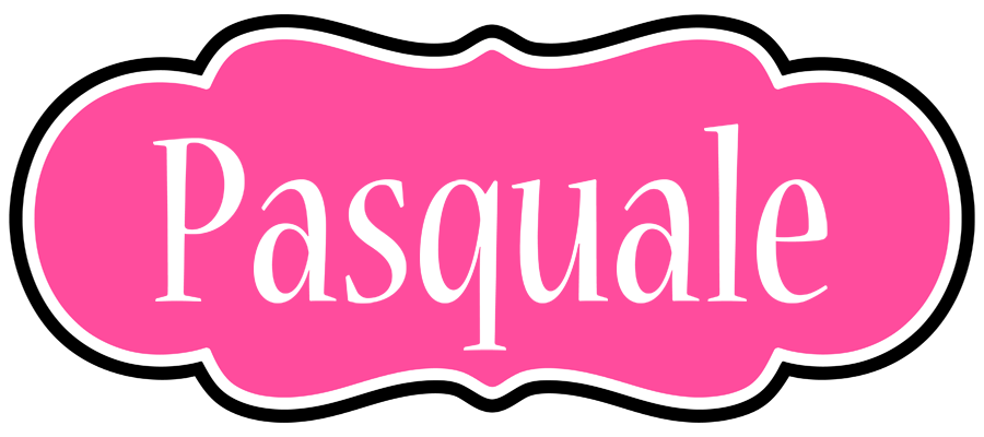 Pasquale invitation logo