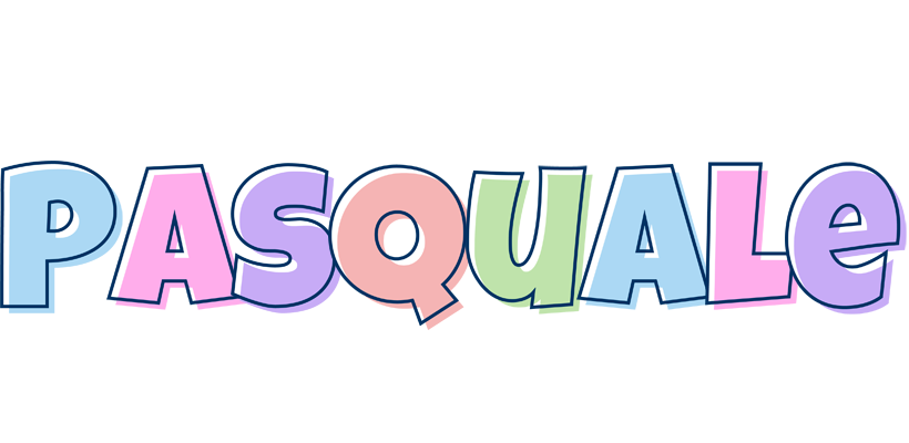 Pasquale pastel logo