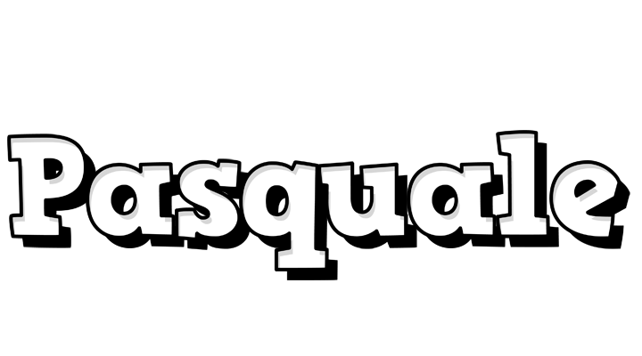 Pasquale snowing logo