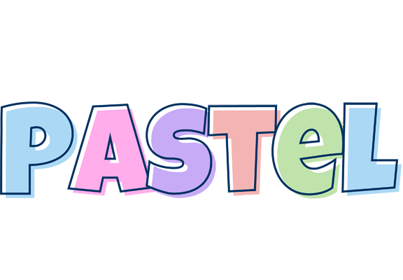 PASTEL logo effect. Colorful text effects in various flavors. Customize your own text here: https://www.textgiraffe.com/logos/pastel/
