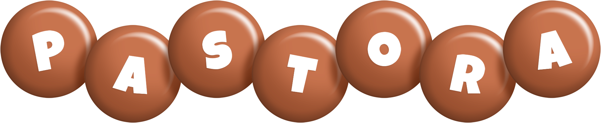 Pastora candy-brown logo