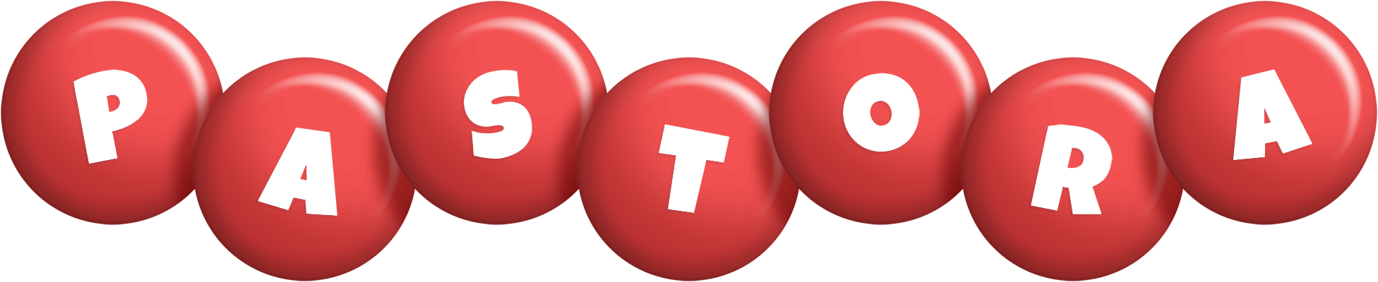 Pastora candy-red logo