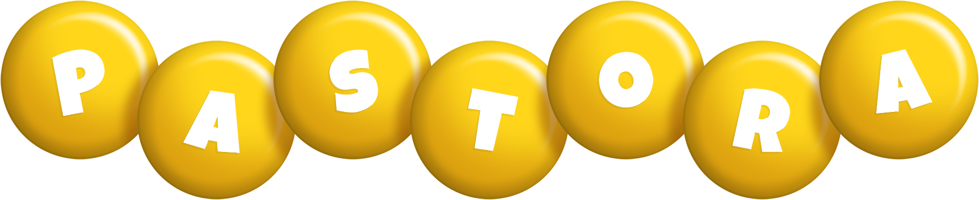 Pastora candy-yellow logo