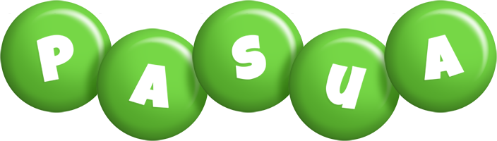 Pasua candy-green logo