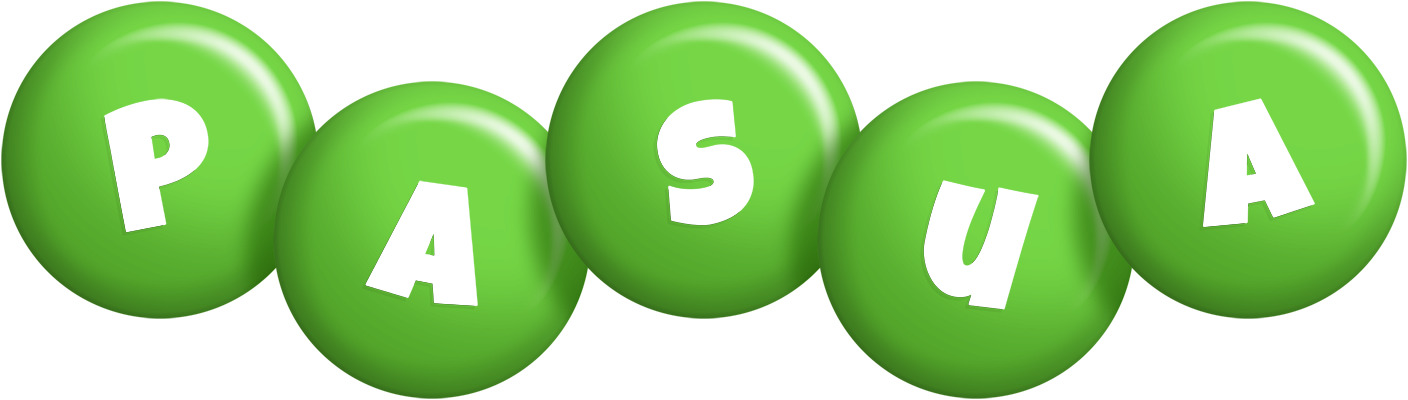 Pasua candy-green logo