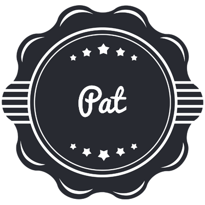 Pat badge logo