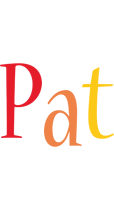 Pat birthday logo