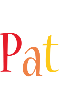 Pat birthday logo