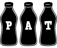 Pat bottle logo