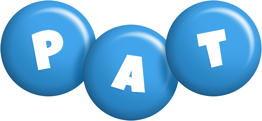 Pat candy-blue logo
