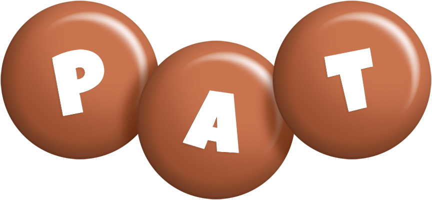 Pat candy-brown logo