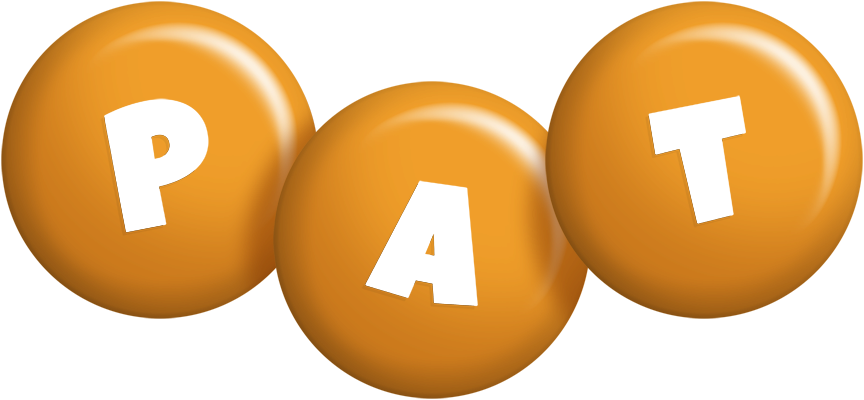 Pat candy-orange logo