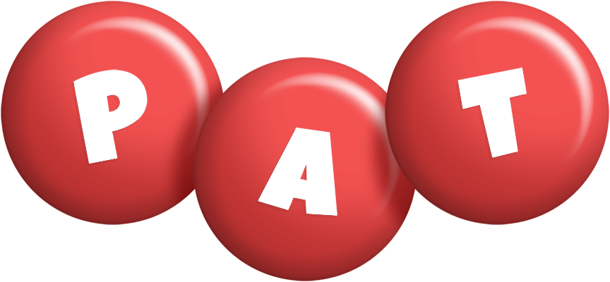Pat candy-red logo