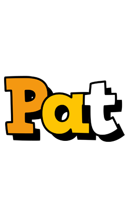 Pat cartoon logo