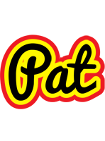 Pat flaming logo