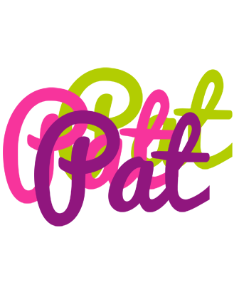 Pat flowers logo