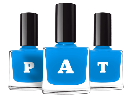 Pat glossy logo
