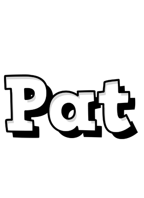 Pat snowing logo