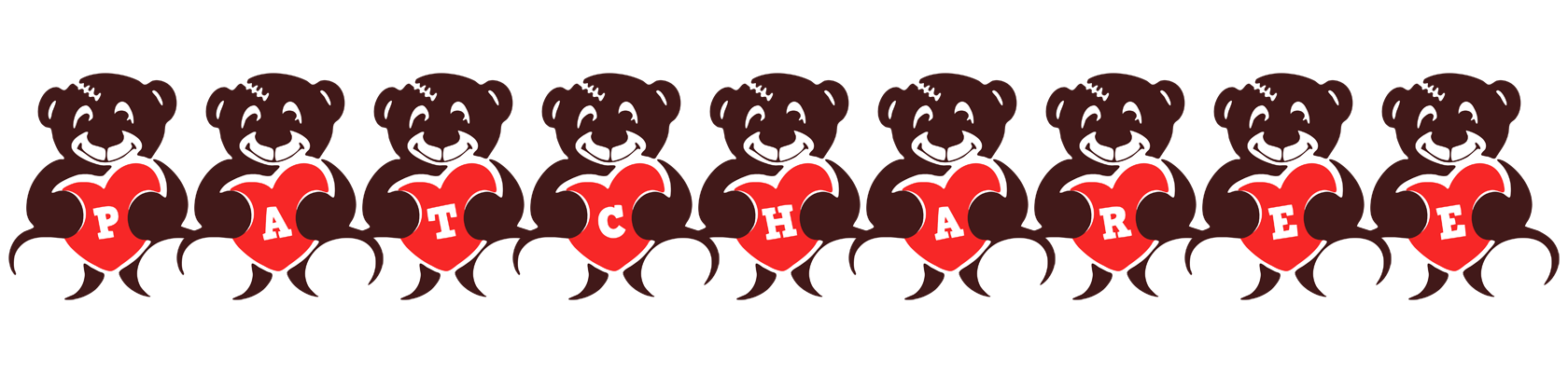 Patcharee bear logo
