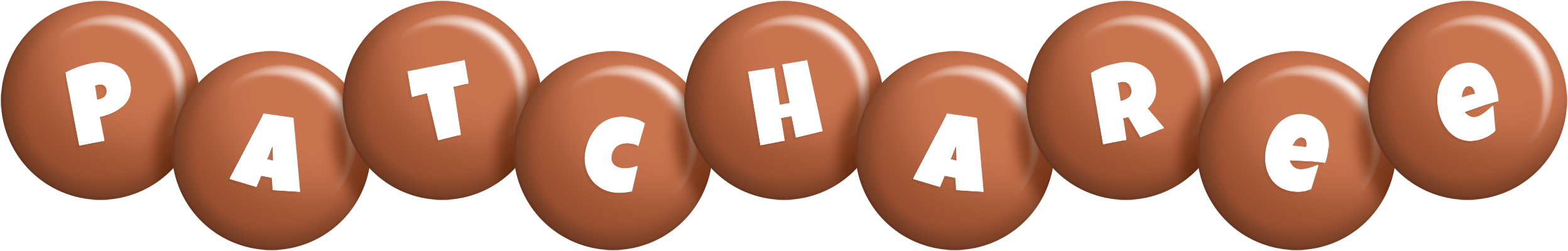 Patcharee candy-brown logo