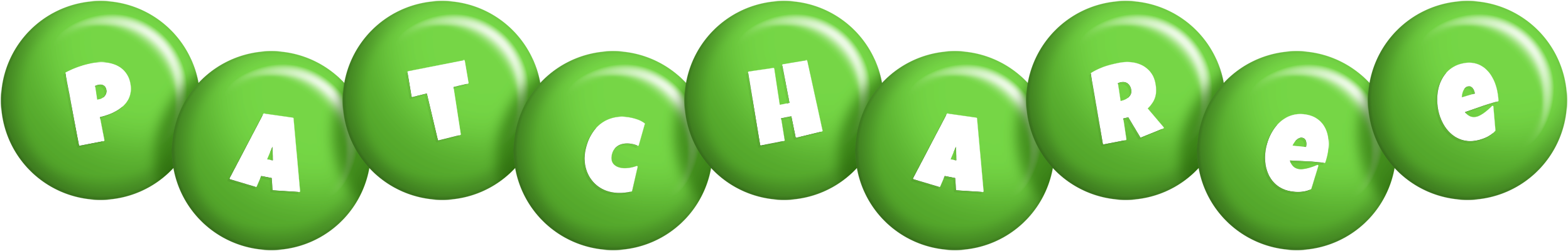 Patcharee candy-green logo