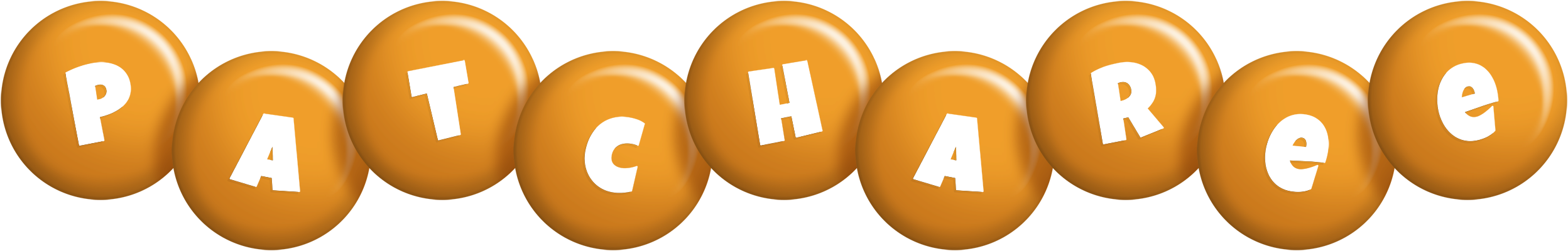 Patcharee candy-orange logo