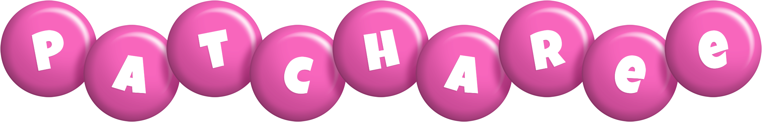 Patcharee candy-pink logo