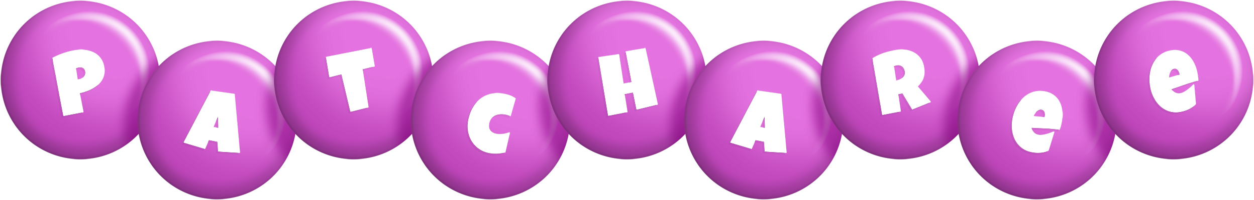 Patcharee candy-purple logo