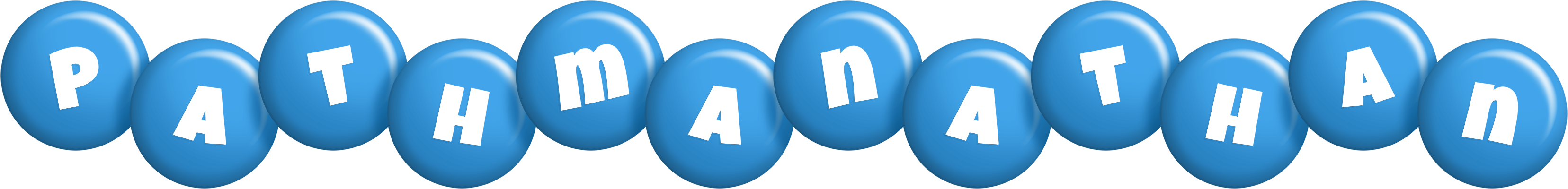 Pathmanathan candy-blue logo