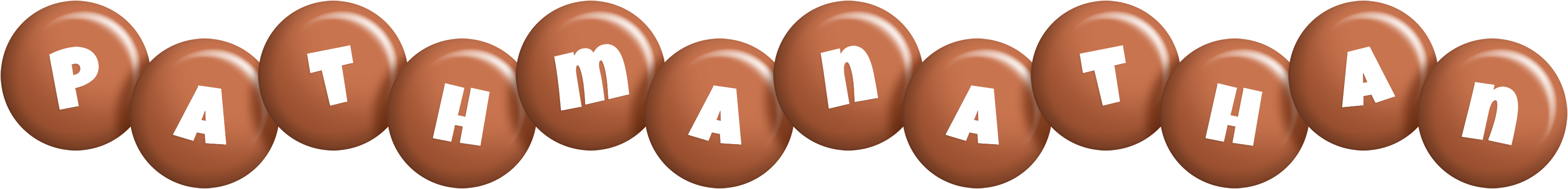 Pathmanathan candy-brown logo
