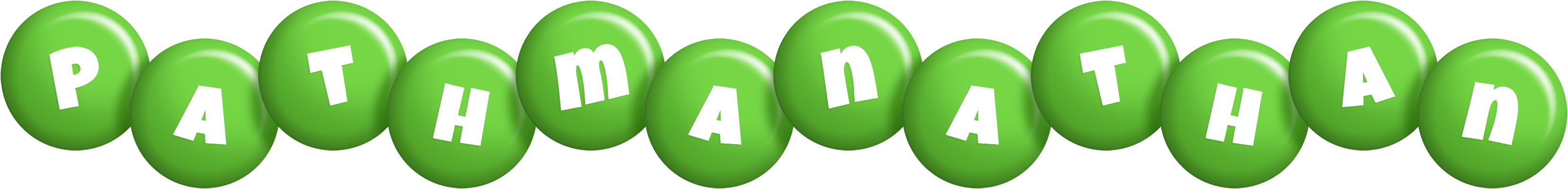 Pathmanathan candy-green logo