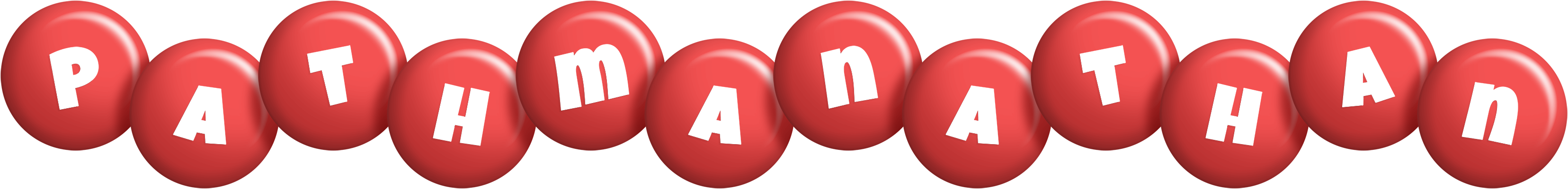 Pathmanathan candy-red logo