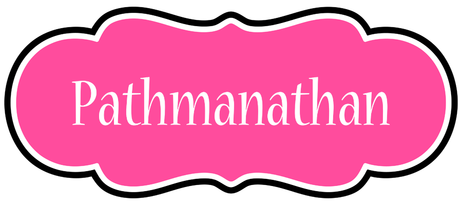 Pathmanathan invitation logo