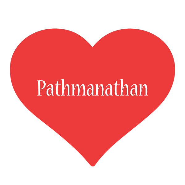 Pathmanathan love logo