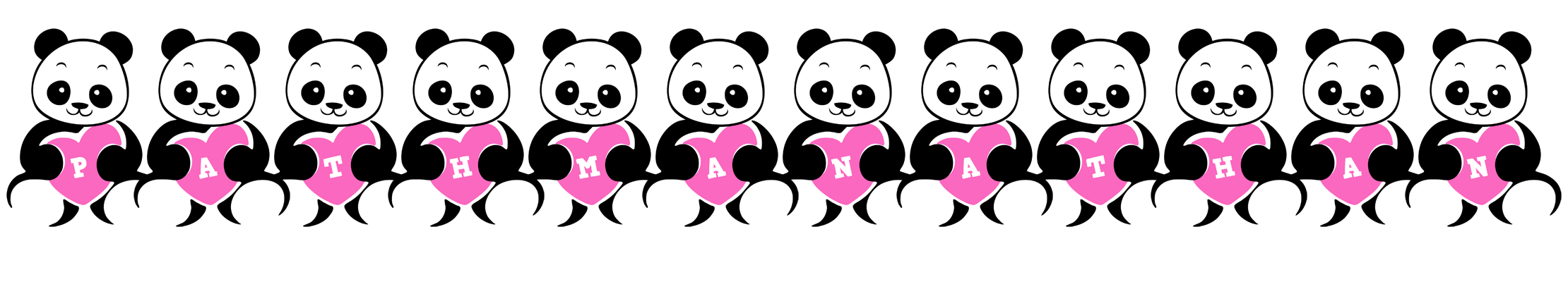 Pathmanathan love-panda logo