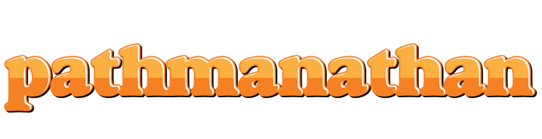 Pathmanathan orange logo