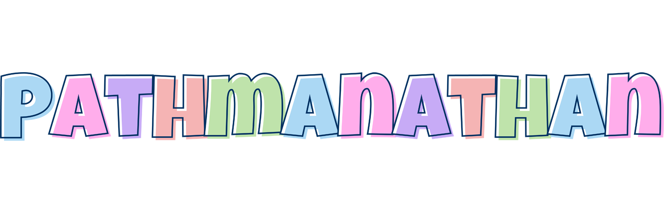 Pathmanathan pastel logo