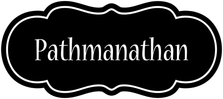 Pathmanathan welcome logo