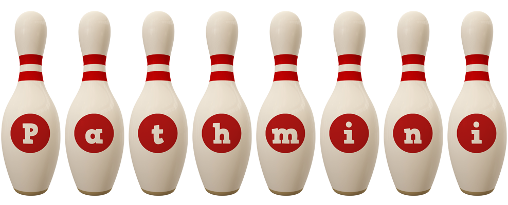 Pathmini bowling-pin logo