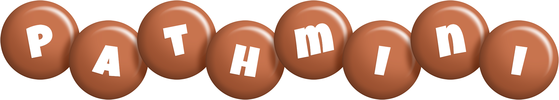 Pathmini candy-brown logo
