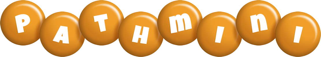 Pathmini candy-orange logo