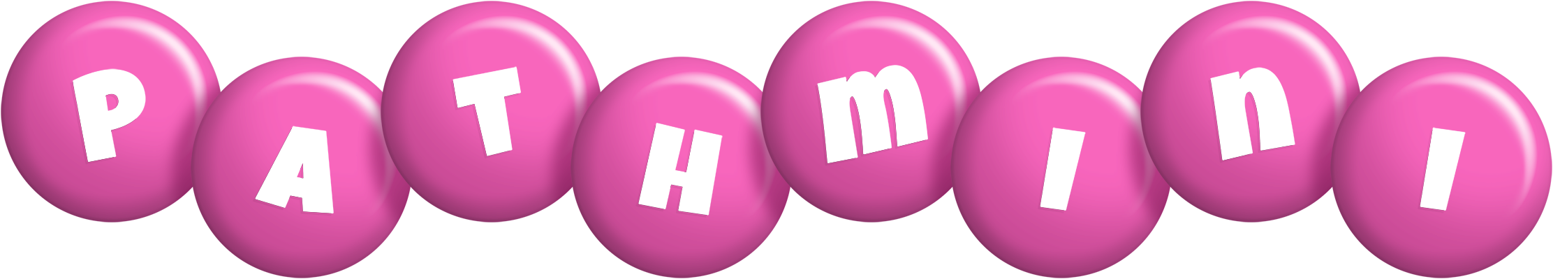 Pathmini candy-pink logo