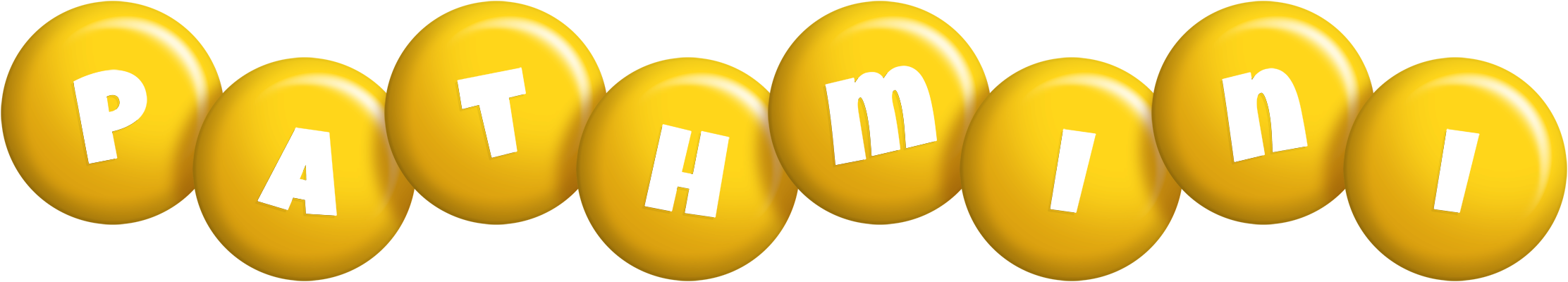 Pathmini candy-yellow logo