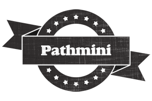 Pathmini grunge logo