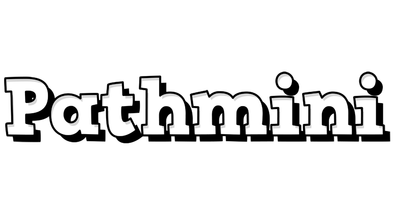 Pathmini snowing logo