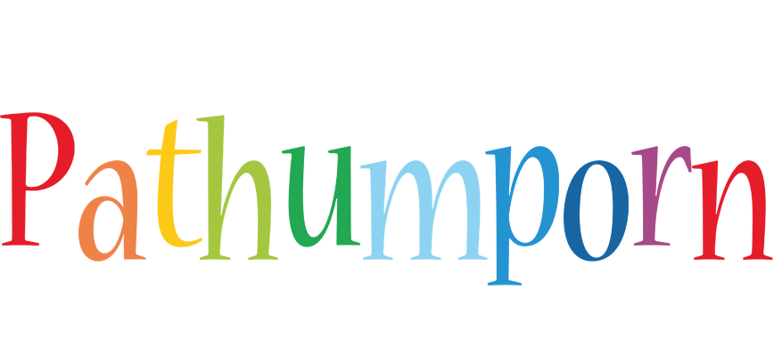 Pathumporn birthday logo