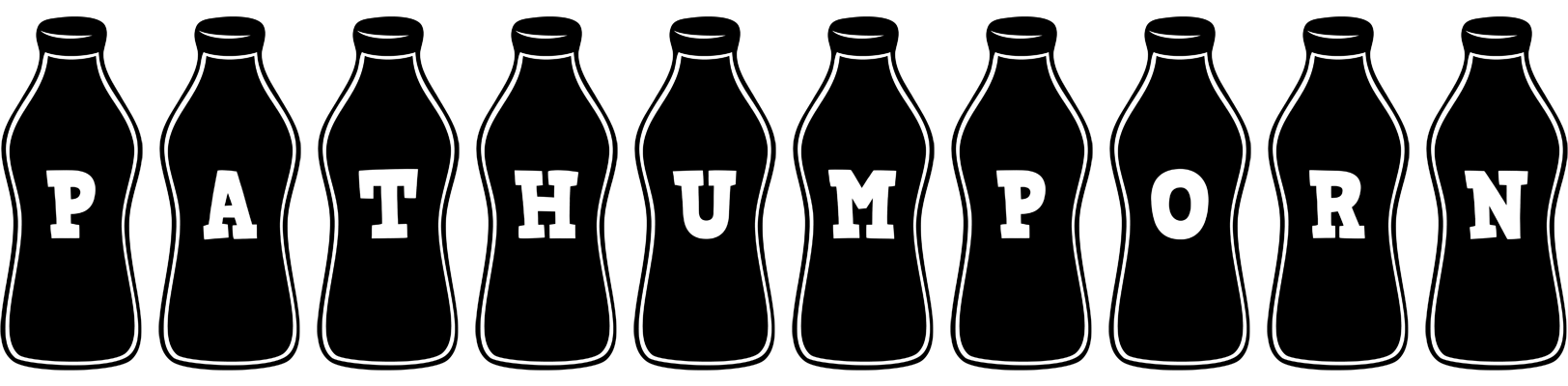 Pathumporn bottle logo